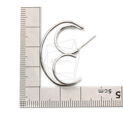 ERG-1422-R [2件]圓形耳銬耳環 第5張的照片