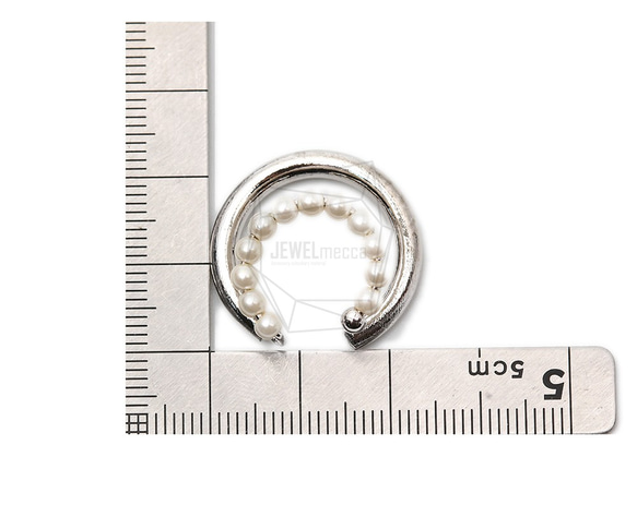 ERG-1427-R [2件]圓形耳銬耳環 第5張的照片