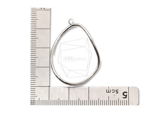 PDT-2342-R【2個入り】ラウンド ウェービーペンダント,Round Wavy Framed Pendant 5枚目の画像