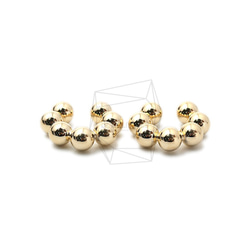 ERG-1461-G【2個入り】ラウンドボールイヤーカフ/Round ball Earcuffs Earrings 1枚目の画像