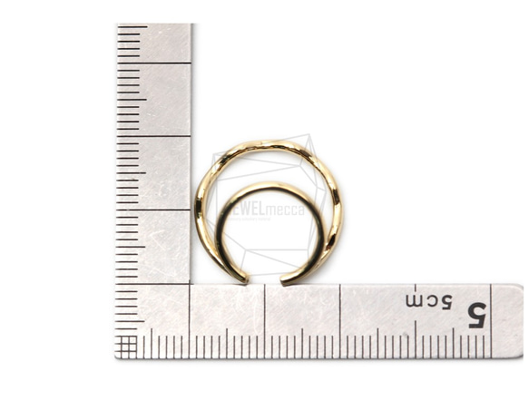 ERG-1463-G [2件]圓形耳銬耳環 第5張的照片