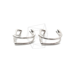 ERG-1468-R【2個入り】ラウンドイヤーカフ/Round Earcuffs Earrings 1枚目の画像