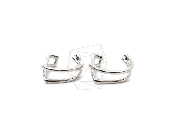 ERG-1468-R【2個入り】ラウンドイヤーカフ/Round Earcuffs Earrings 1枚目の画像