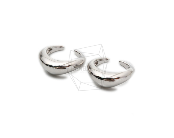 ERG-1470-R【2個入り】ラウンドイヤーカフ/Round Earcuffs Earrings 2枚目の画像