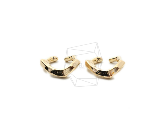 ERG-1471-G【2個入り】ラウンドイヤーカフ/Round Earcuffs Earrings 1枚目の画像