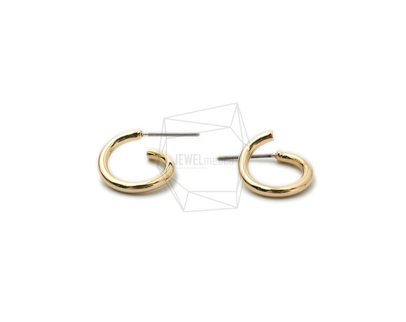 ERG-1478-G【2個入り】 シンプルラウンドピアス,Simple Round Post 