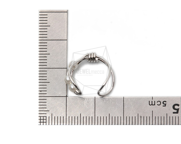 ERG-1483-R【2個入り】ラウンドイヤーカフ/Round Earcuffs Earrings/14mm X 14m 5枚目の画像