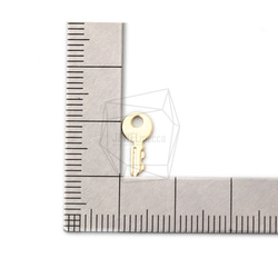 PDT-2363-G [2個]鑰匙，經典鑰匙吊墜，經典鑰匙吊墜 第5張的照片