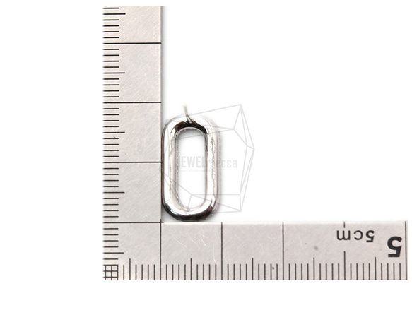 ERG-1532-R [2個] CZ環形耳環 第5張的照片