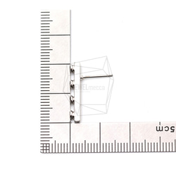 ERG-1562-R【2個入り】パールカップバーピアス ,Pearl Cup Bar Post Earring 5枚目の画像
