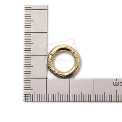 PDT-2418-G【2個入り】サークルペンダント,Circle  Pendant/15mm X 15mm 5枚目の画像
