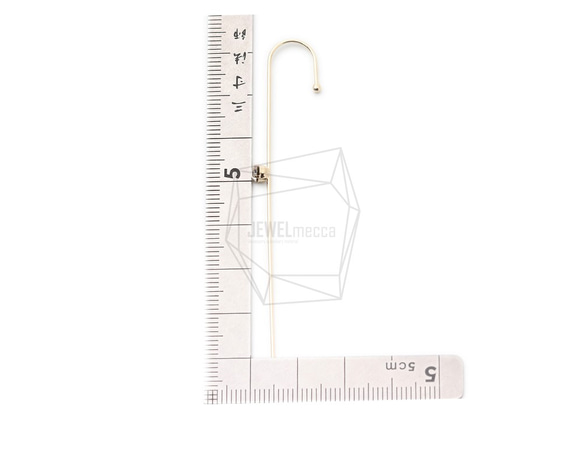 ERG-1610-G [1件]環繞式履帶式鉤形耳環，環繞式履帶式鉤，鉤形袖口 第4張的照片