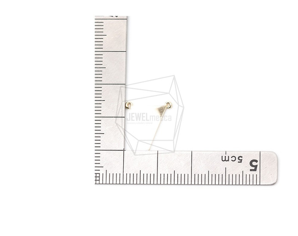 PDT-2424-G [2個]三角形吊墜，三角形吊墜/ 14mm X 14mm 第5張的照片