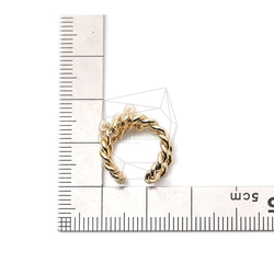 ERG-1628-G【2件】珍珠圓形耳環耳環 第5張的照片
