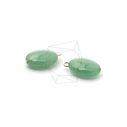 STO-078-G【2個入り】ジェムストーンペンダント,Gemstone pendant 3枚目の画像