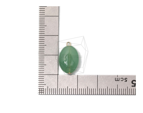 STO-078-G【2個入り】ジェムストーンペンダント,Gemstone pendant 5枚目の画像