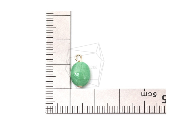 STO-080-G【2個入り】ジェムストーンペンダント,Gemstone pendant 5枚目の画像