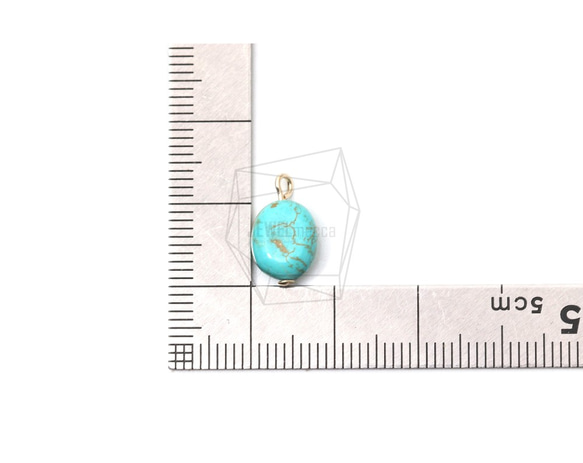 STO-088-G【2個入り】ジェムストーンペンダント,Gemstone pendant 5枚目の画像