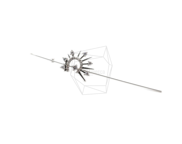 ERG-1637-R [1件]環繞式履帶式鉤形耳環，環繞式履帶式鉤，鉤形袖口 第1張的照片