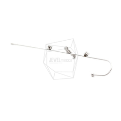 ERG-1641-R [1件]環繞式履帶式鉤形耳環，環繞式履帶式鉤，鉤形袖口 第2張的照片