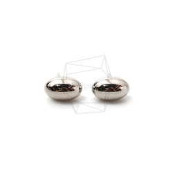 ERG-1676-R [2pieces] Ball Earrings / Ball Post Earring / 8mm X 1 第1張的照片
