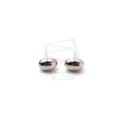 ERG-1683-R [2pieces] Ball Earrings / Ball Post Earring / 6mm X 9 第1張的照片