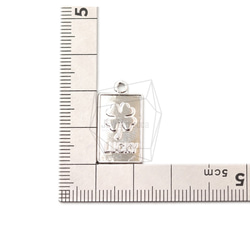 PDT-2454-R【2件】三葉草吊墜/四葉草吊墜 第5張的照片