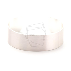 BRA-039-R【1個入り】バンドカフブレスレット,Band Cuff Bracelet/20mm 2枚目の画像