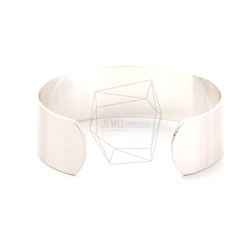 BRA-039-R【1個入り】バンドカフブレスレット,Band Cuff Bracelet/20mm 3枚目の画像