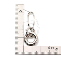 ERG-1728-R [2 件] 多圓環耳環，多圓環耳環 第5張的照片