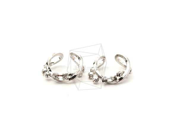 ERG-1758-R【2個入り】ラウンドイヤーカフ/Round Earcuffs Earrings 1枚目の画像