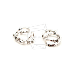 ERG-1758-R【2個入り】ラウンドイヤーカフ/Round Earcuffs Earrings 3枚目の画像