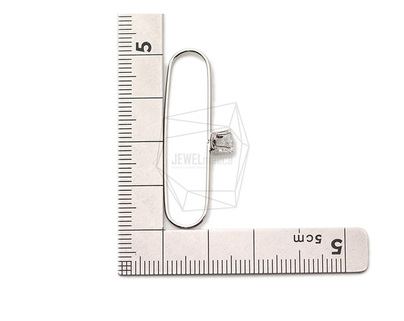 ERG-1770-R 【2件】圓形耳環耳環 第5張的照片