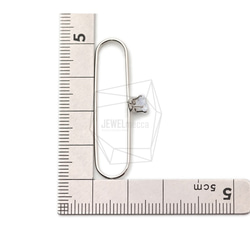 ERG-1783-R【2件】圓形耳環耳環 第5張的照片