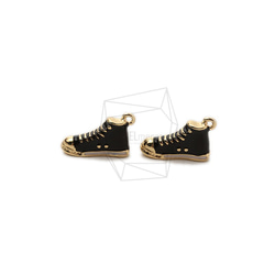 PDT-2473-G【2個入り】エポキシスニーカールペンダント,Epoxy Sneakers Pendant 1枚目の画像