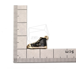 PDT-2473-G【2個入り】エポキシスニーカールペンダント,Epoxy Sneakers Pendant 5枚目の画像