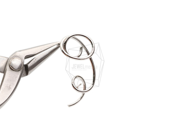 ERG-1815-R [2 件] 鋼絲彈簧耳環/鋼絲彈簧耳環 第4張的照片