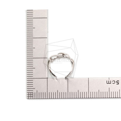 ERG-1828-R【2件】圓形耳環耳環 第5張的照片