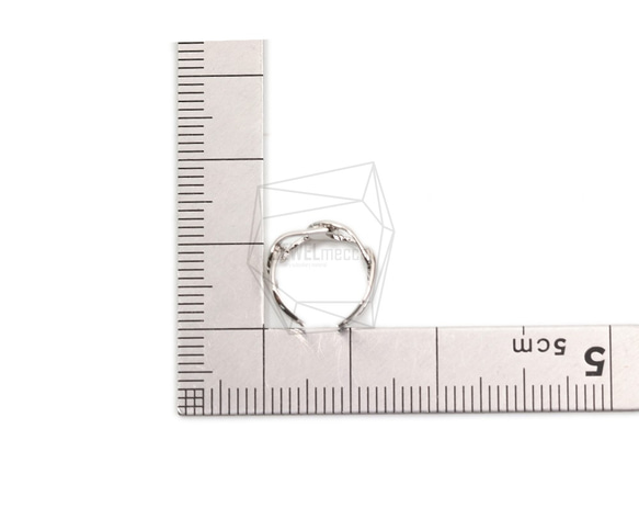 ERG-1828-R【2件】圓形耳環耳環 第5張的照片