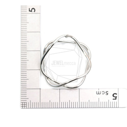 ERG-1851-R [2 件] 圓線耳環，雙圓線柱耳環 第5張的照片