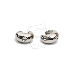 ERG-1888-R【2個入り】ラウンドイヤーカフ/Round Earcuffs Earrings 2枚目の画像