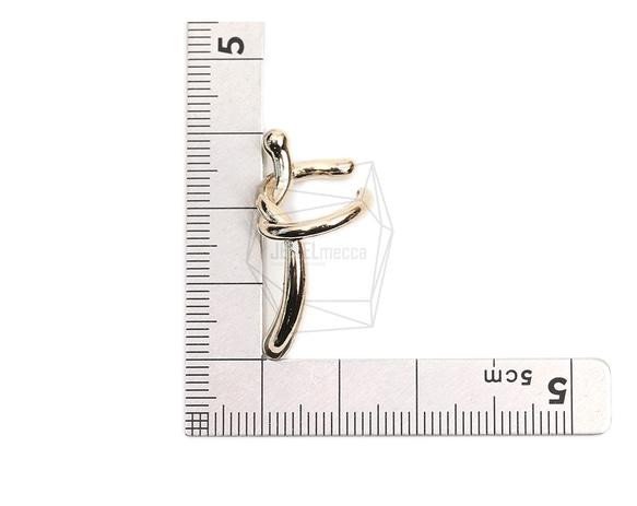 ERG-1891-G [2 pcs] Infinity Knot 耳罩 第5張的照片