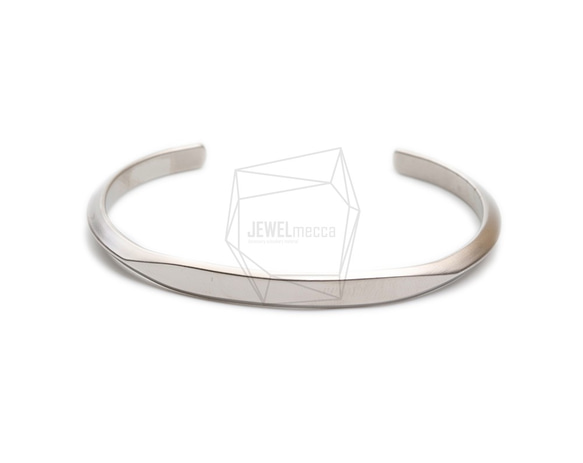 BRA-060-MR【1個入り】バンドカフブレスレット,Band Cuff Bracelet 1枚目の画像