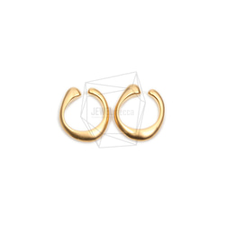 ERG-1912-MG【2個入り】ラウンドイヤーカフ/Round Earcuffs Earrings 2枚目の画像
