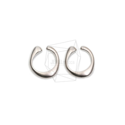 ERG-1912-MR【2個入り】ラウンドイヤーカフ/Round Earcuffs Earrings 2枚目の画像