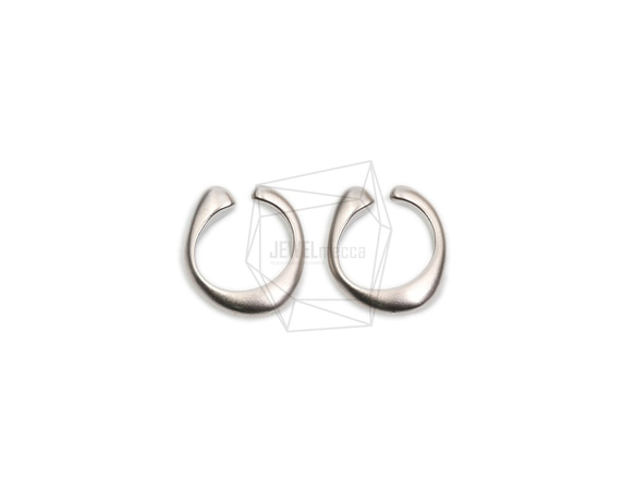 ERG-1912-MR【2個入り】ラウンドイヤーカフ/Round Earcuffs Earrings 2枚目の画像