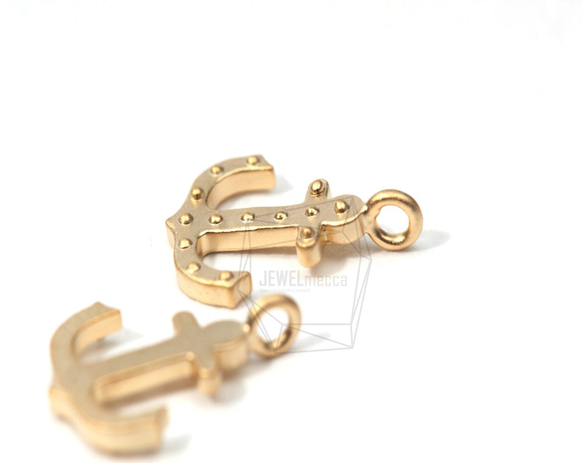 PDT-044-MG【4個入り】アンカーコネクタリンクチャーム,Anchor Connector Link Charm 3枚目の画像