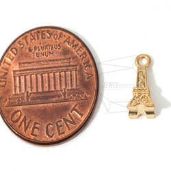 PDT-045-MG【4個入り】エッフェル塔コネクタリンクチャーム,Eiffel Tower Pendent 5枚目の画像