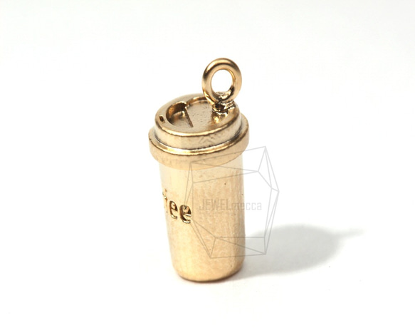 PDT-053-MG【2個入り】コーヒーカップペンダント,Coffee Cup Pendant 5枚目の画像