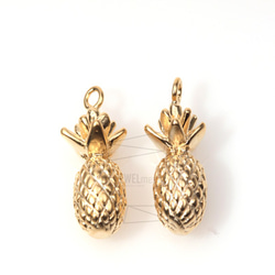 PDT-090-MG【4個入り】パイナップルペンダント,3D Mini Pineapple Pendant 4枚目の画像